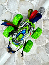 Load image into Gallery viewer, Corded Easter Candle with Pull Back Race Car and Cross Bracelet EC20251
