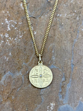 Load image into Gallery viewer, 14K Gold Double Sided Konstantinato Pendant
