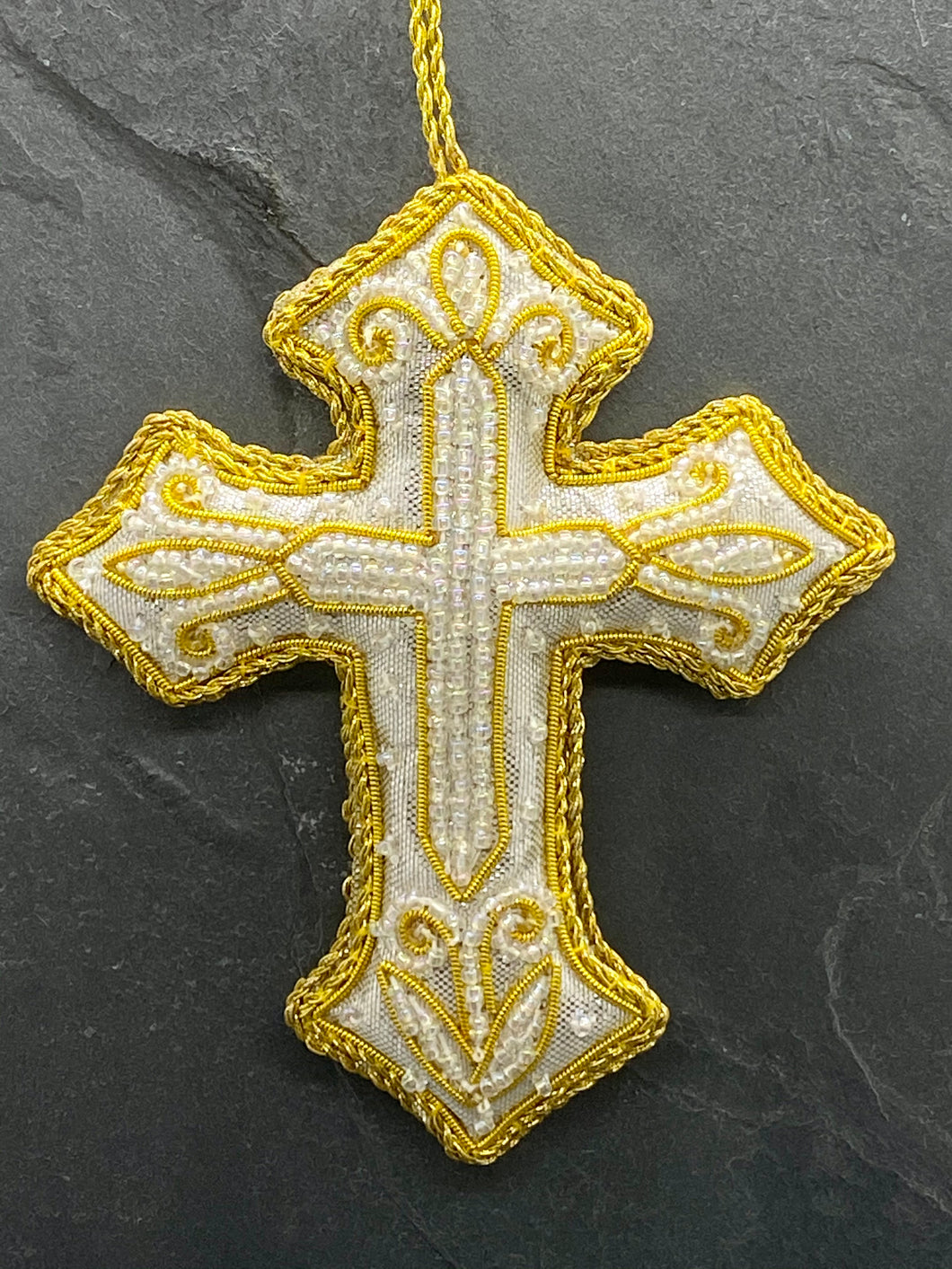 Hand Made Cross Ornament O5