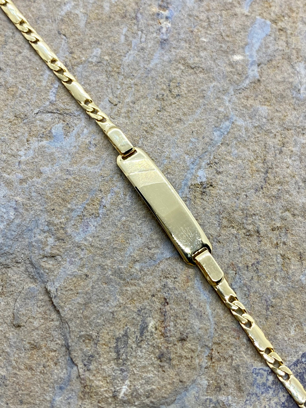 10k Gold I.D Bracelet GCB3