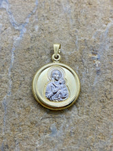 Load image into Gallery viewer, 14k Gold Pendant Double Sided GF22
