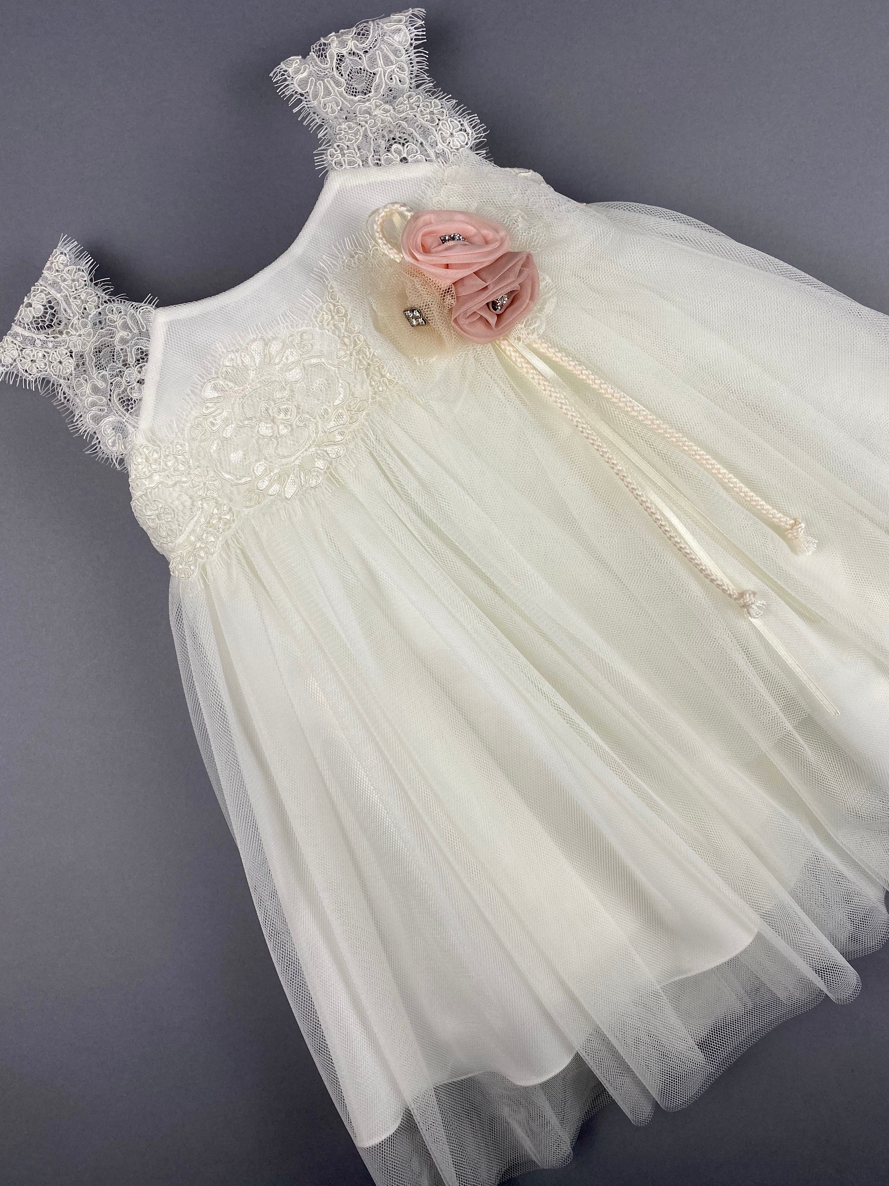 Greek 2024 baptism dress