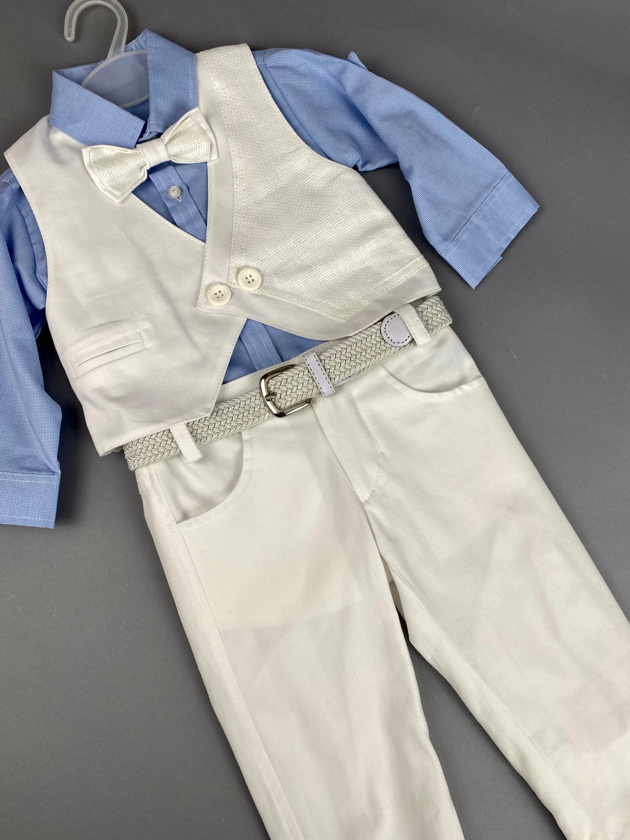 blue dress pants and vest Oxford Blue Suit Separates Vest Medium Long main image 1