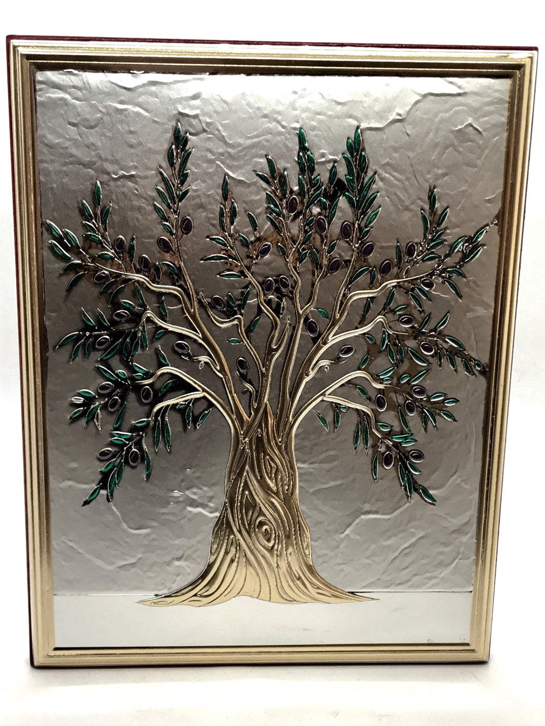 Silver Olive Tree Frame